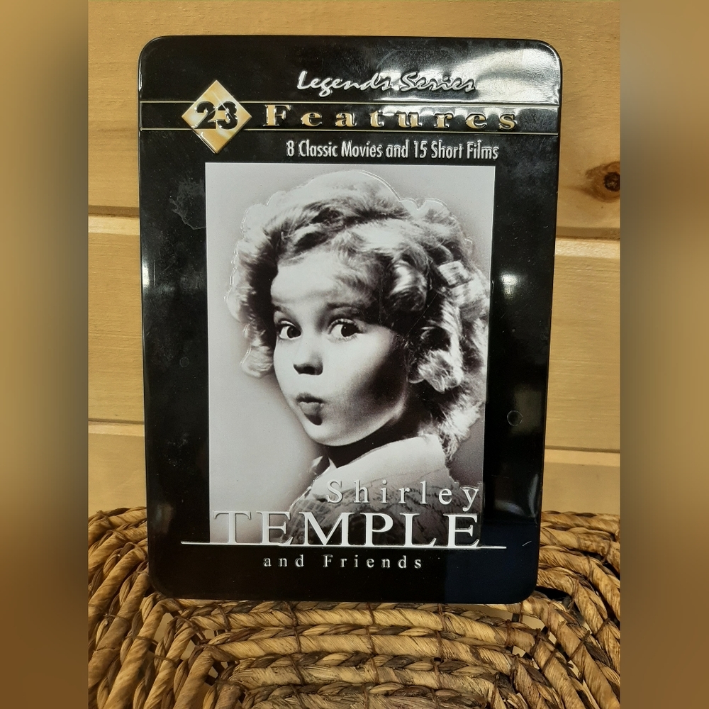 Legend Series 23 SHIRLEY TEMPLE & Friends 4 DVD's, 8 Movies 15 Films